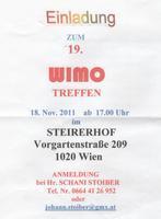 Wimo-Treffen 2011 - 18. November 2011