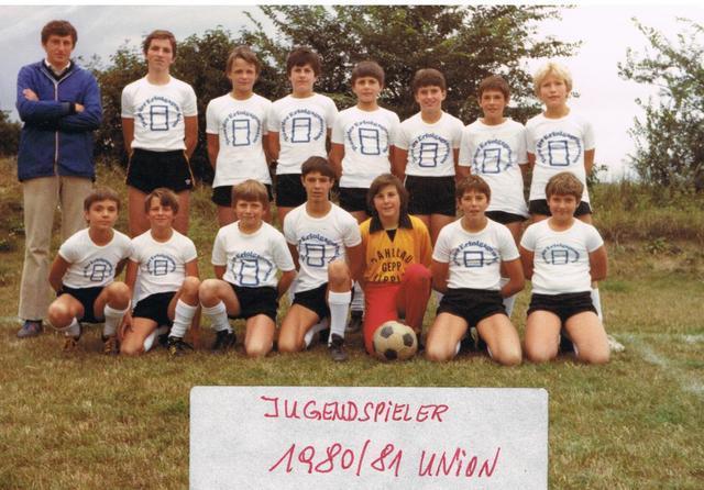 1980 1981 02 Jugendspieler Union 