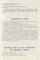 Handelsschule VII - Geschichte etc 1962 1963 - 1