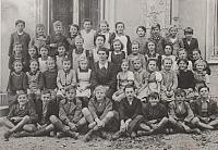 Volksschule Großrußbach Schuljahr 1948 1949