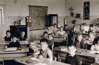 Volksschule Hipples September 1965 Schulzimmer 32