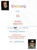 Wimo-Treffen 2007 - 22. November 2007