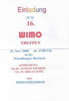 Wimo-Treffen 2008 - 21. November 2008