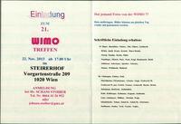 Wimo-Treffen 2013 - 22. November 2013